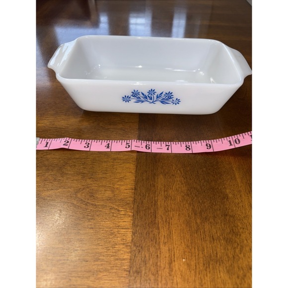 Anchor Hocking Other - Vintage Anchor‎ Hocking #441 Blue Cornflower 1 Quart Casserole Baking Dish USA